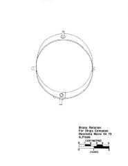 Artifact Drawing - Brass Retainer