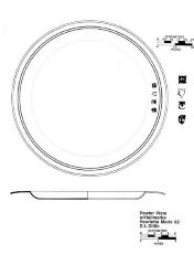 Artifact Drawing - Pewter Plate