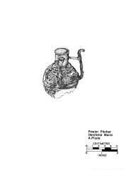 Artifact Drawing - Pewter Pitcher