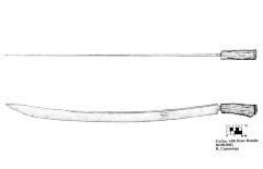 Artifact Drawing - Cutlass