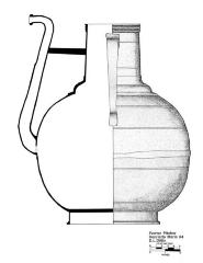 Artifact Drawing - Pewter Pitcher