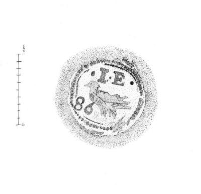 Artifact Drawing - J. Eames' Touchmark