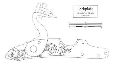 Artifact Drawing - Lockplate