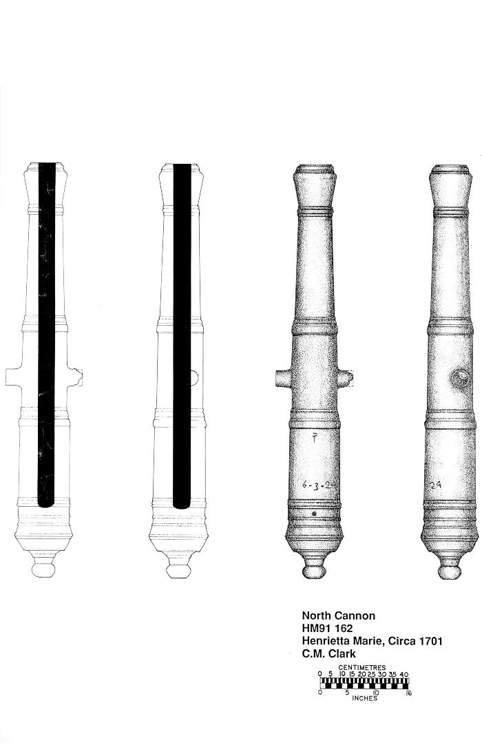 Artifact Drawing - North Cannon