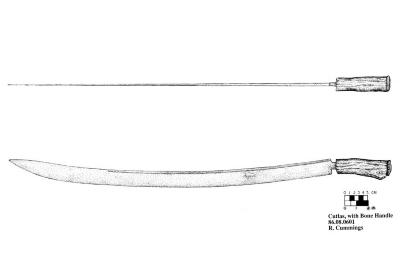 Artifact Drawing - Cutlass